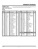 Preview for 33 page of FMI DVF34 Owner'S Operation And Installation Manual