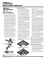 Предварительный просмотр 12 страницы FMI DVFE34 Owner'S Operation And Installation Manual