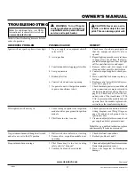 Preview for 27 page of FMI DVFE34 Owner'S Operation And Installation Manual