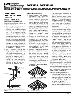 Preview for 12 page of FMI DVFH34 Owner'S Operation And Installation Manual