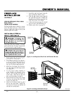 Preview for 23 page of FMI DVFH34 Owner'S Operation And Installation Manual