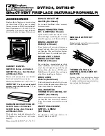 Preview for 36 page of FMI DVFH34 Owner'S Operation And Installation Manual