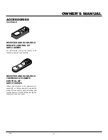 Preview for 37 page of FMI DVFH34 Owner'S Operation And Installation Manual