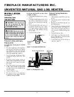 Preview for 12 page of FMI EMBER MASTER VFN18R Owner'S Operation And Installation Manual