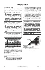 Preview for 10 page of FMI EZC 18 Series Owner'S Operation And Installation Manual