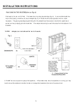 Предварительный просмотр 5 страницы FMI FEF26 Owners Manual And Installation Manual