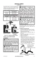 Предварительный просмотр 13 страницы FMI FLAME-MAX FVFM27NR Owners Manual And Installation Manual