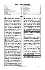 Preview for 2 page of FMI FLAME-MAX FVFM27NR Owner'S Manual