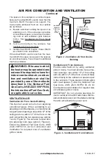 Preview for 8 page of FMI FLAME-MAX FVFM27NR Owner'S Manual