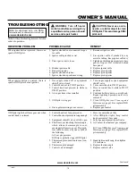 Preview for 19 page of FMI FPVF33NR Owner'S Operation And Installation Manual