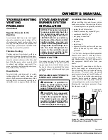 Preview for 13 page of FMI FSBVBNC Owner'S Operation And Installation Manual