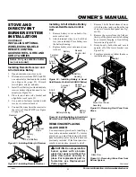 Preview for 23 page of FMI FSDVBNC Owner'S Operation And Installation Manual