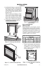 Предварительный просмотр 11 страницы FMI FSF32NEWS Owner'S Operation & Installation Manual