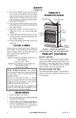 Preview for 4 page of FMI GWN10A Safety Information And Installation Manual