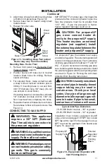 Preview for 11 page of FMI GWRN18C Safety Information And Installation Manual