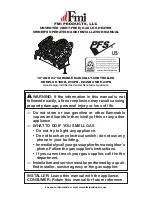 Preview for 1 page of FMI H18NB Owner'S Operation And Installation Manual