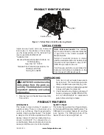 Preview for 5 page of FMI HD18NB Owner'S Operation And Installation Manual