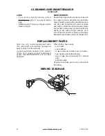 Preview for 22 page of FMI HD18NRB Owner'S Operation And Installation Manual