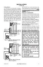 Предварительный просмотр 11 страницы FMI HDL18NRA Owner'S Operation And Installation Manual