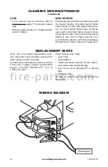 Предварительный просмотр 22 страницы FMI HDL18NRA Owner'S Operation And Installation Manual