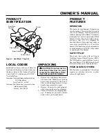 Preview for 3 page of FMI Heat Majic FVF18N Operation And Installation Manual