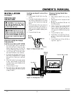 Предварительный просмотр 13 страницы FMI Heat Majic FVF18N Operation And Installation Manual