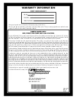 Preview for 24 page of FMI Heat Majic FVF18N Operation And Installation Manual