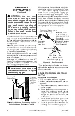 Preview for 22 page of FMI KC42N series Owner'S Operation And Installation Manual