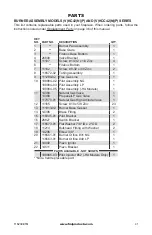 Preview for 41 page of FMI KC42N series Owner'S Operation And Installation Manual