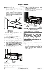 Preview for 14 page of FMI LVF043NE Owner'S Operation And Installation Manual