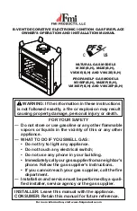 Preview for 1 page of FMI M36E, M36E Owners Manual And Installation Manual