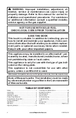 Preview for 2 page of FMI M36E, M36E Owners Manual And Installation Manual