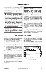 Preview for 5 page of FMI M36E, M36E Owners Manual And Installation Manual