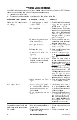 Preview for 22 page of FMI M36E, M36E Owners Manual And Installation Manual