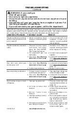 Preview for 23 page of FMI M36E, M36E Owners Manual And Installation Manual