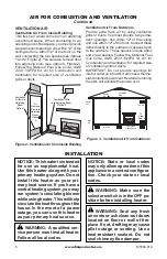 Предварительный просмотр 8 страницы FMI MF42INR Owner'S Operation And Installation Manual