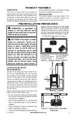 Предварительный просмотр 5 страницы FMI Natural Gas Burner System SDVBND Owner'S Operation And Installation Manual