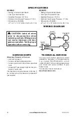 Предварительный просмотр 34 страницы FMI Natural Gas Burner System SDVBND Owner'S Operation And Installation Manual