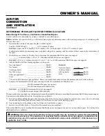 Preview for 5 page of FMI NLRUV32 Owner'S Operation And Installation Manual