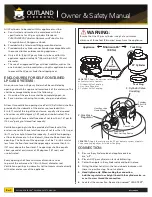 Preview for 4 page of FMI Outland Firebowl 823 Owner'S Manual