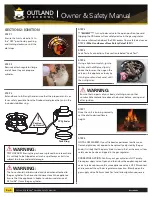 Preview for 6 page of FMI Outland Firebowl 823 Owner'S Manual