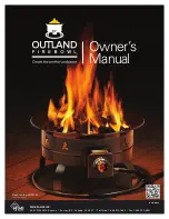 Предварительный просмотр 1 страницы FMI OUTLAND FIREBOWL FMPPC2-2 Owner'S Manual