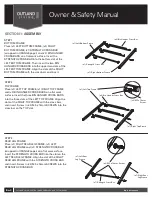 Preview for 4 page of FMI Outland Living Greenwood Owner'S Manual
