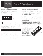 Preview for 8 page of FMI Outland Living Greenwood Owner'S Manual