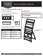 Preview for 10 page of FMI OUTLAND LIVING OUTDOOR LIVING PERFECTED OLVG-302 Owner'S Manual