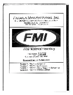 Предварительный просмотр 181 страницы FMI PTW72 Manual