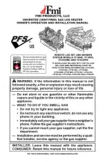 Preview for 1 page of FMI TF18NE Owner'S Operation And Installation Manual