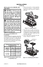 Предварительный просмотр 17 страницы FMI TF18NV Owner'S Operation And Installation Manual