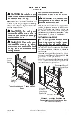 Предварительный просмотр 11 страницы FMI (V)BFBF36 series Owner'S Operation And Installation Manual