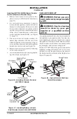 Предварительный просмотр 21 страницы FMI (V)DVF36TCL(-HA) Owner'S Operation And Installation Manual